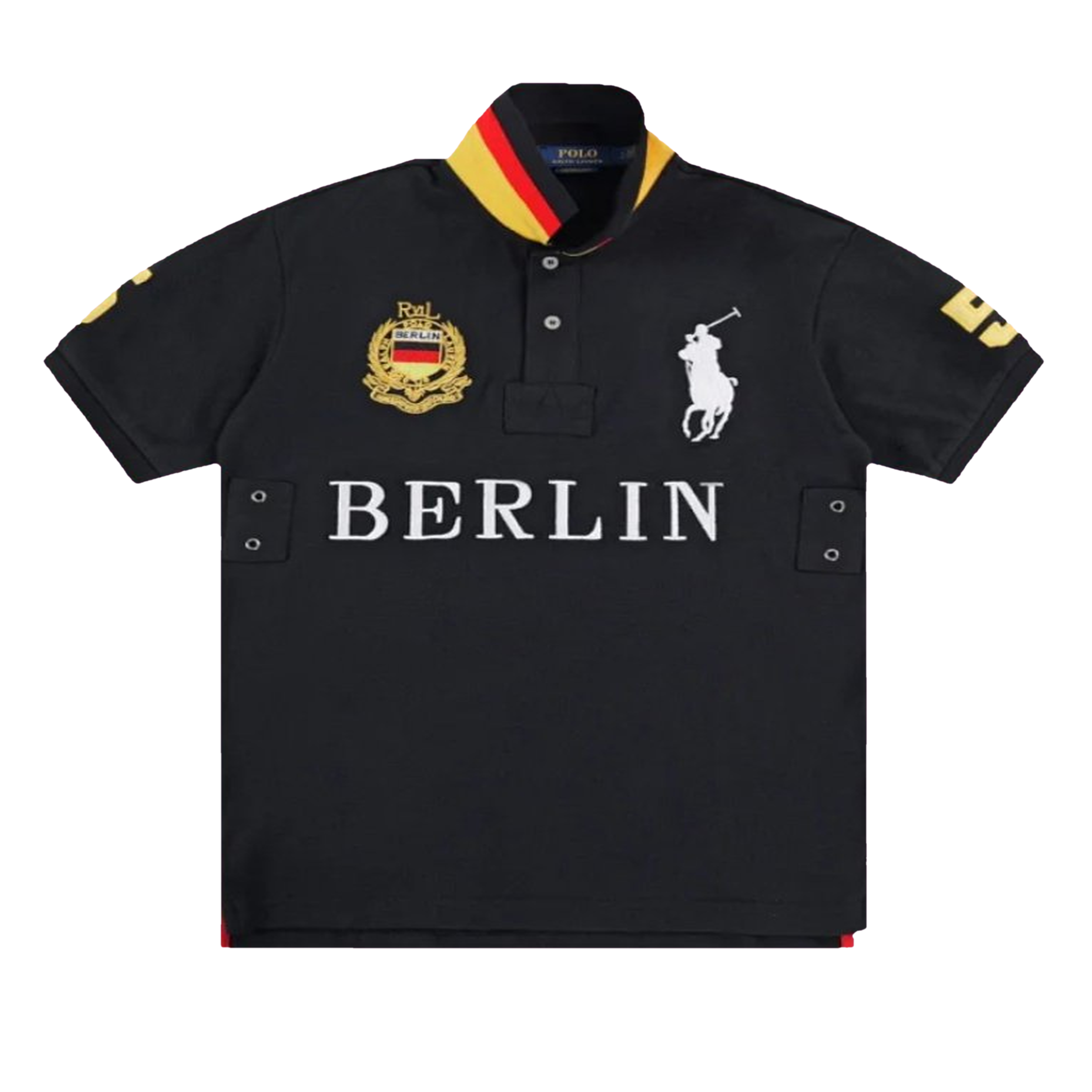 Polo Ralph Lauren Custom Fit Big Pony City Polo Berlin Black